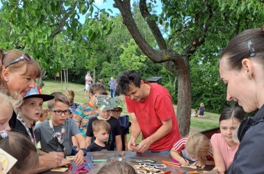 Družinové rozloučení se školním rokem