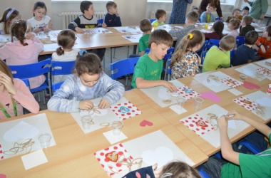 Valentýnské dílničky v družině