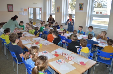 Valentýnské dílničky v družině