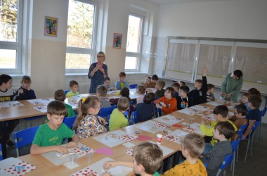 Valentýnské dílničky v družině