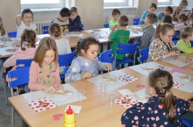 Valentýnské dílničky v družině