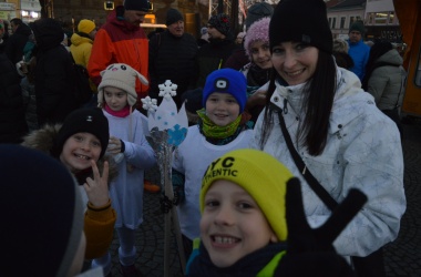 Vánoční vystoupení na náměstí