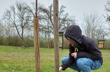 ŽIVÁ ŠKOLNÍ ZAHRADA - Jarní údržba březen 2023