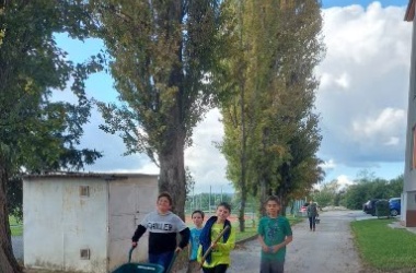 ŽIVÁ ŠKOLNÍ ZAHRADA - Podzimní údržba listopad 2022