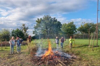 ŽIVÁ ŠKOLNÍ ZAHRADA - Podzimní údržba říjen 2022