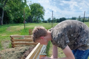 Živá školní zahrada - jarní údržba březen 2022