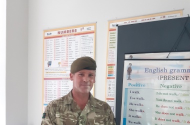 Rodilý mluvčí v hodinách anglického jazyka