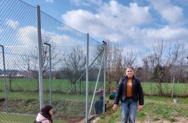 ŽIVÁ ŠKOLNÍ ZAHRADA - Jarní údržba březen 2024