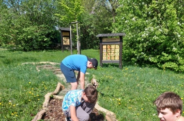 ŽIVÁ ŠKOLNÍ ZAHRADA - Jarní údržba duben 2024