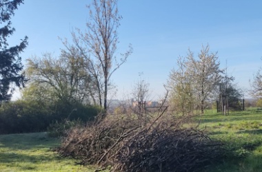 ŽIVÁ ŠKOLNÍ ZAHRADA - Jarní údržba duben 2024