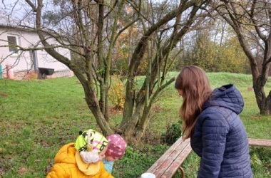 ŽIVÁ ŠKOLNÍ ZAHRADA - Návštěva dětí z MŠ Šikulka