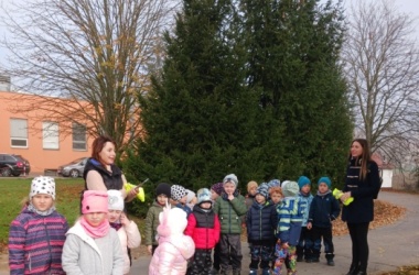 ŽIVÁ ŠKOLNÍ ZAHRADA - Návštěva dětí z MŠ Šikulka