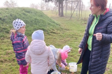 ŽIVÁ ŠKOLNÍ ZAHRADA - Návštěva dětí z MŠ Šikulka