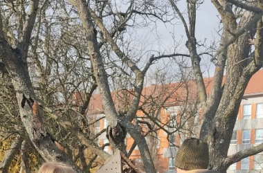 ŽIVÁ ŠKOLNÍ ZAHRADA - Údržba zahrady leden a únor 2025