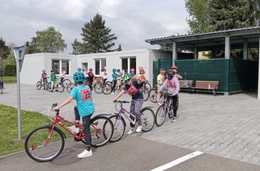 Výuka na dopravním hřišti