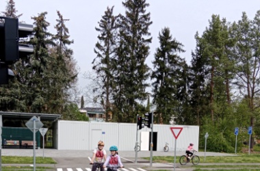 Výuka na dopravním hřišti