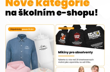 Opět spuštěn školní e-shop!