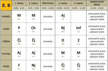 Informace k distanční výuce