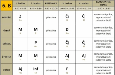Informace k distanční výuce