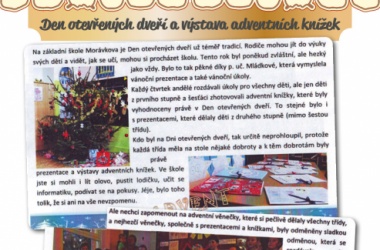 Školní časopis Moravánek - vánoční speciál
