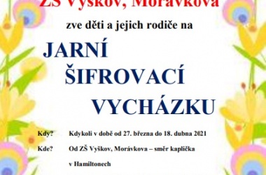 Jarní šifrovací vycházka