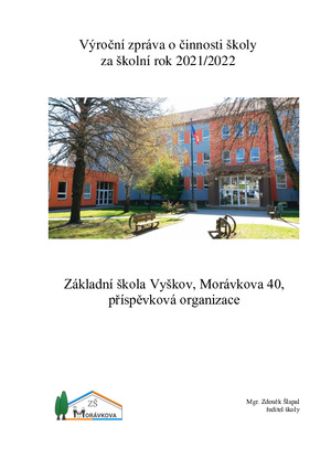Výroční zpráva o činnosti školy za školní rok 2021–2022