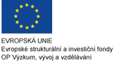 Evropská unie – Evropské strukturální a investiční fondy, OP Výzkum, vývoj a vzdělávání